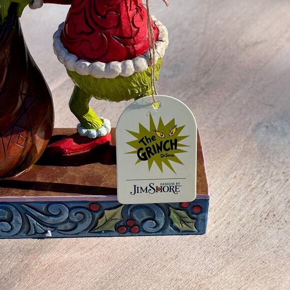 Jim Shore Grinch Juggler Figurine 6006568 Dr. Seuss Santa Christmas Statue NEW - Picture 9 of 11